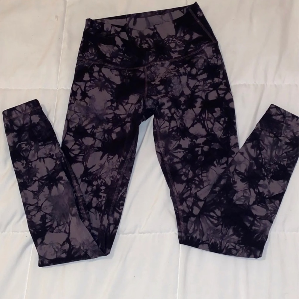 Lululemon Wunder Under Tie Dye